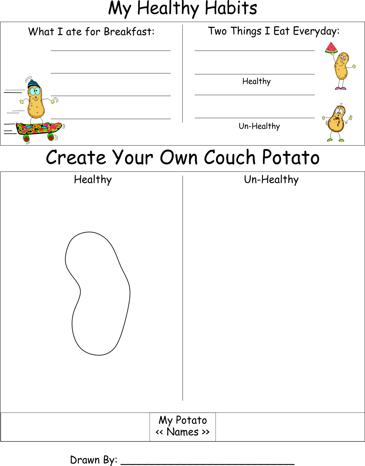 Create Your Own Couch Potato Avatar